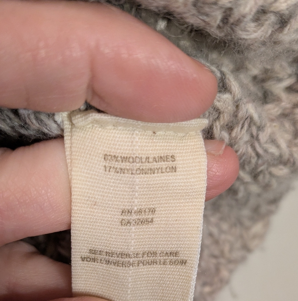 Free People Wool Blend Cardigan with Wooden Buttons - Picture 8 of 9